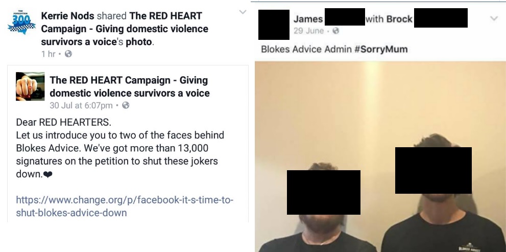 Feminists angry Facebook won't remove blokes advice group