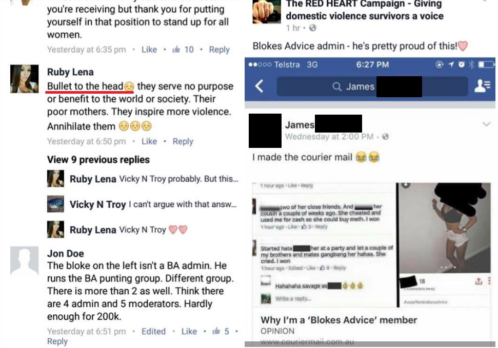 Feminists angry Facebook won't remove blokes advice group