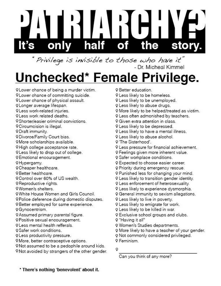 female privilege