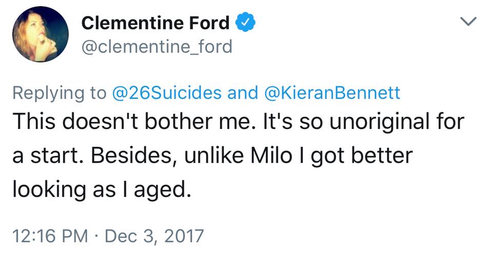 Milo Yiannopoulos destroys Clementine Ford